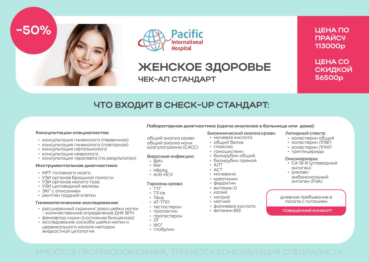 женский чек-ап